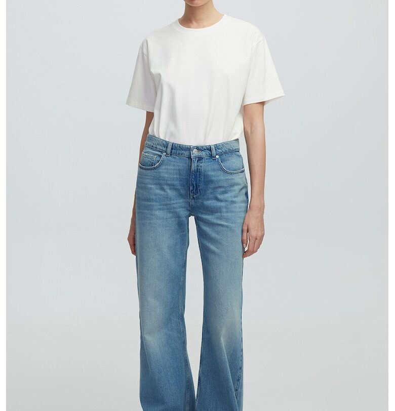 Дънки деграде с висока талия - Син Ipekyol