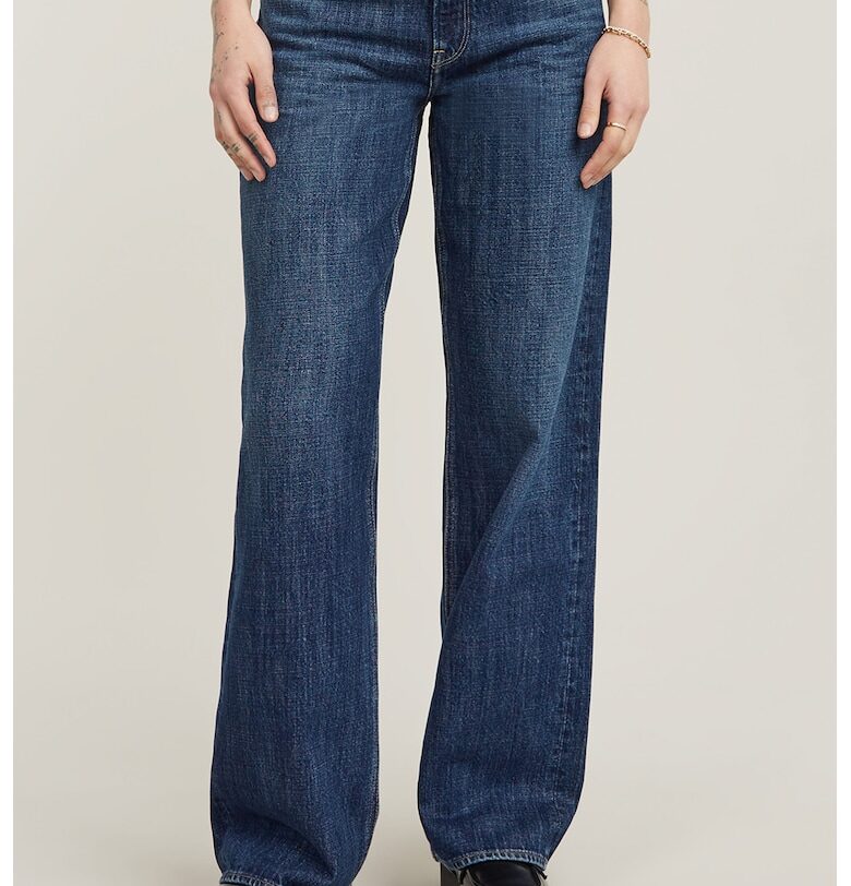 Дънки деграде с протрити зони - Син G-STAR