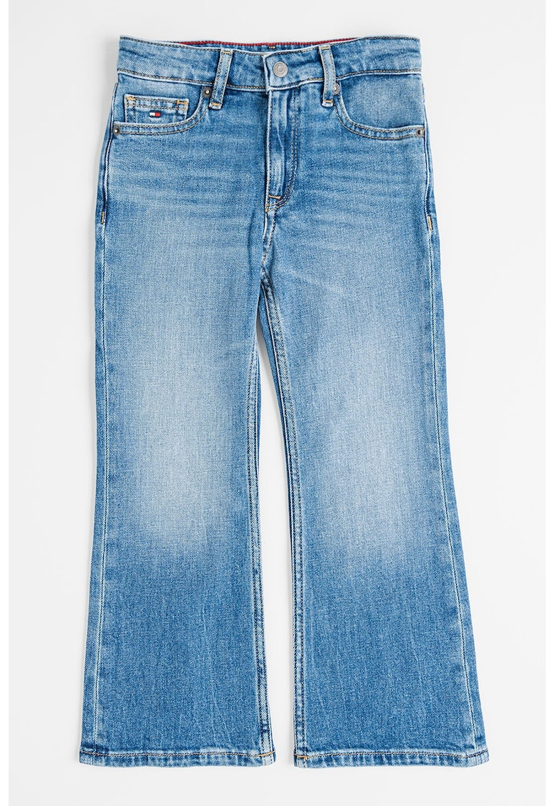 Дънки деграде с регулираща се талия - Пастелносин Tommy Hilfiger