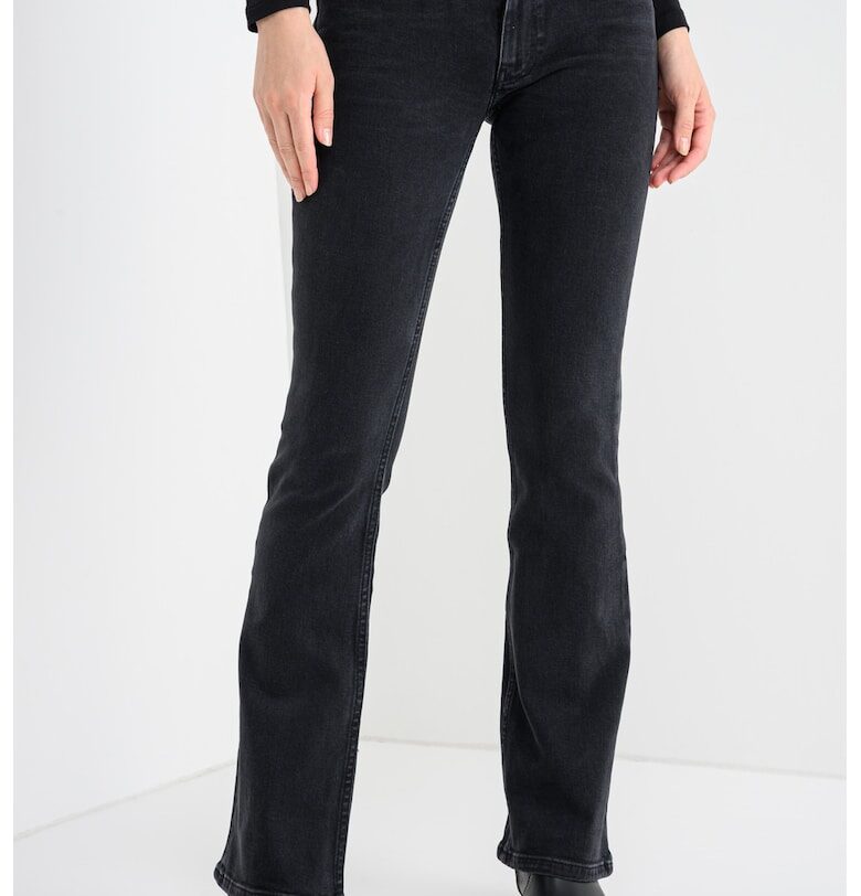 Дънки до глезена Getti с ниска талия - Черен HUGO