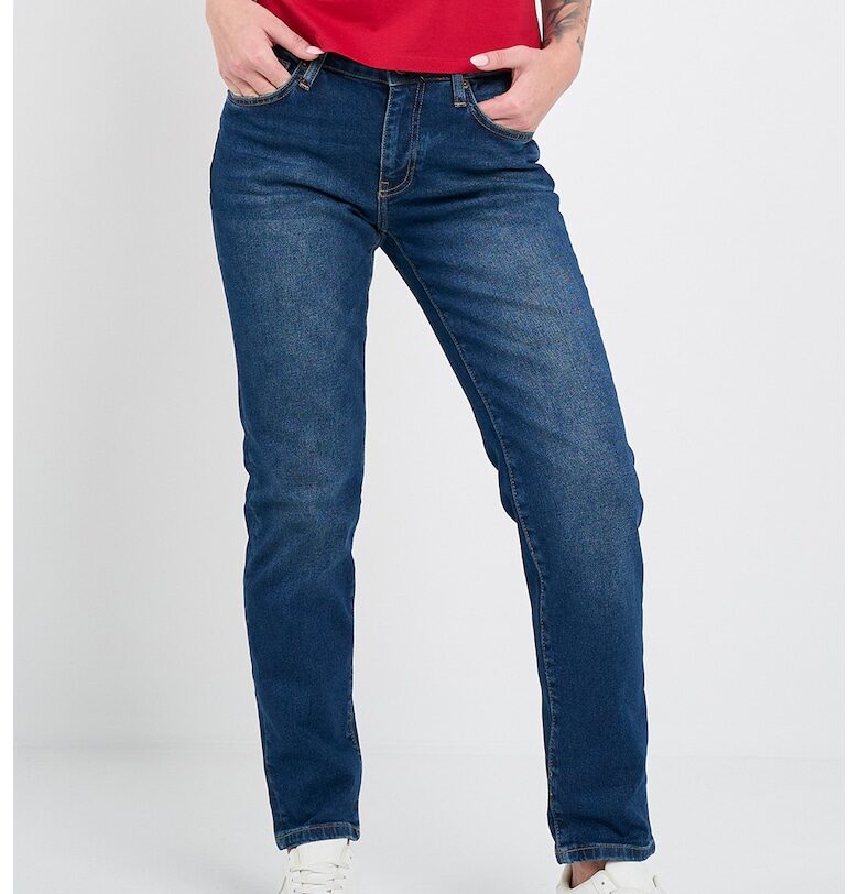 Дънки с висока талия - Тъмносин Lee Cooper