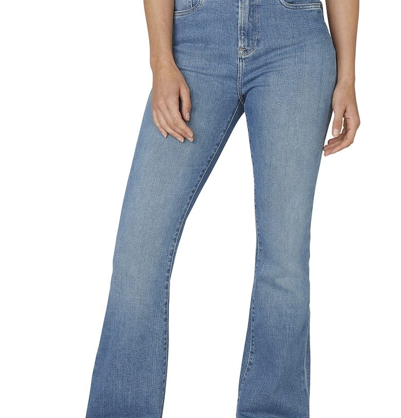 Дънки с висока талия и широк крачол - Светлосин Pepe Jeans London