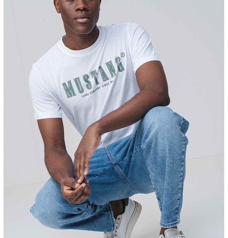 Дънки с джобове встрани - Светлосин Mustang