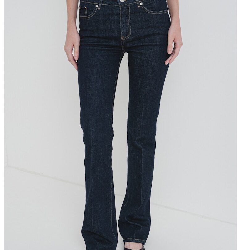 Дънки с контрастни шевове - Тъмносин Tommy Hilfiger