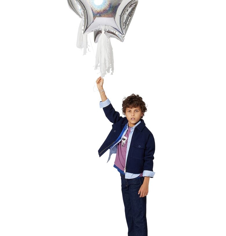 Дънки с контрастни шевове - Ултрамарин синьо HUGO