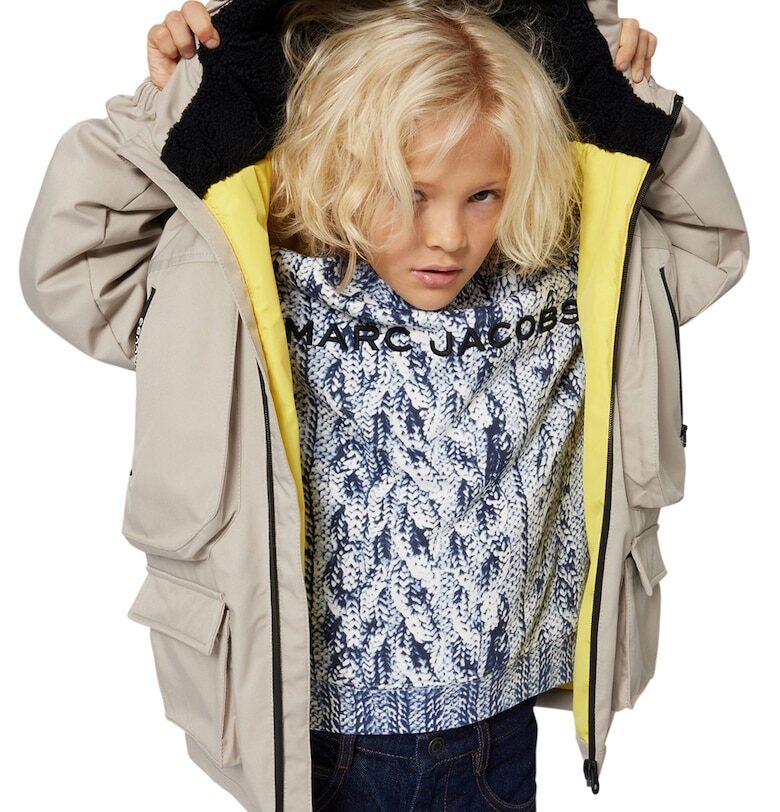 Дънки с навити маншети - Тъмносин Marc Jacobs