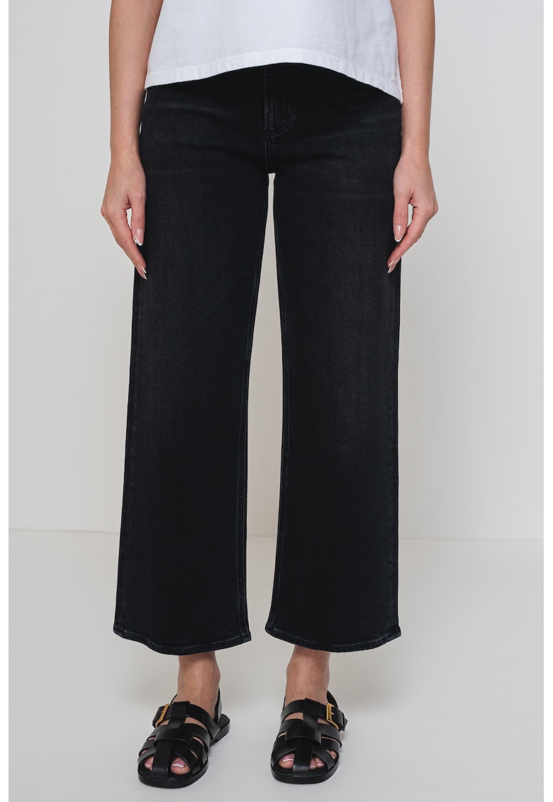 Дънки с широк крачол - Избеляло черно AGOLDE