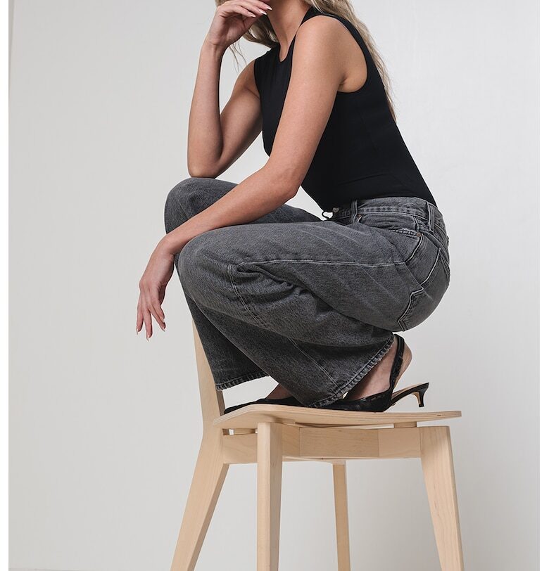 Дънки с широк крачол - Сив AGOLDE