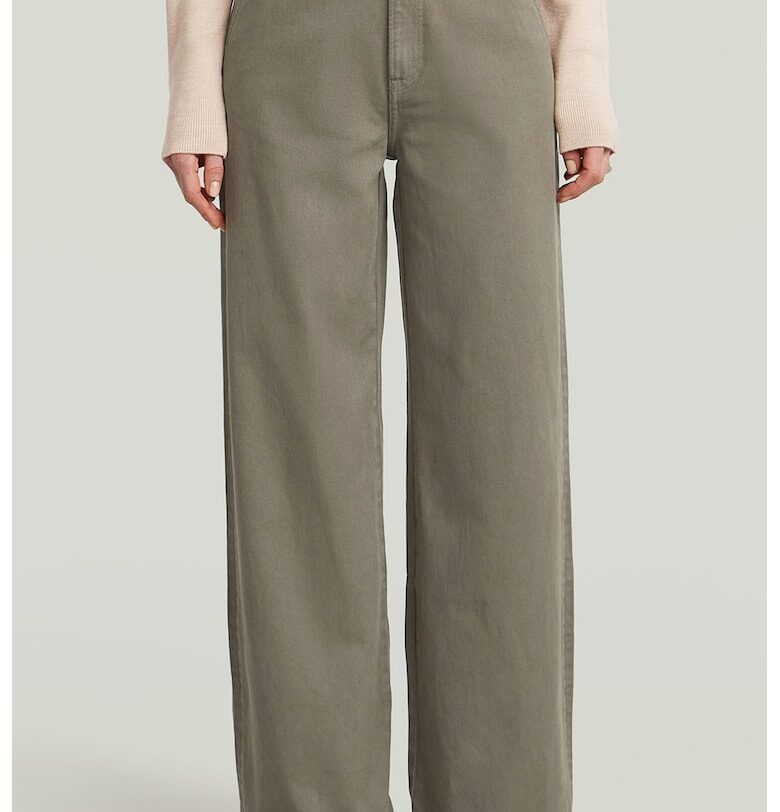 Дънки с широк крачол - Сиво-бежов G-STAR