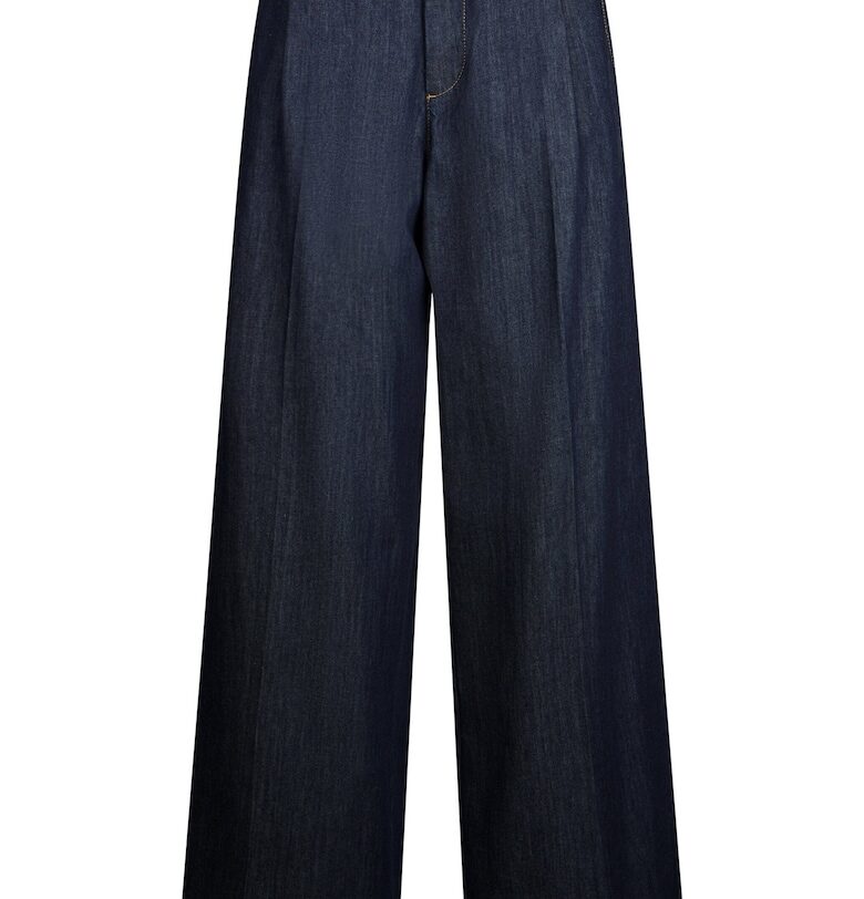 Дънки с широк крачол - Тъмносин Liu Jo