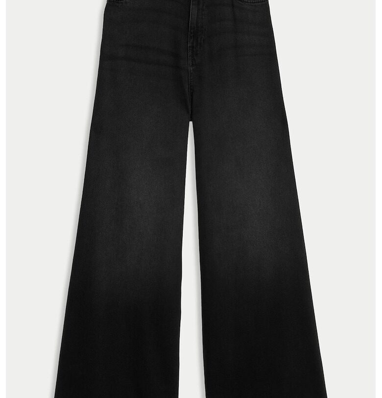 Дънки с широк крачол - Черен Marks  Spencer