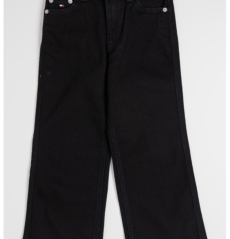 Дънки с широк крачол - Черен Tommy Hilfiger