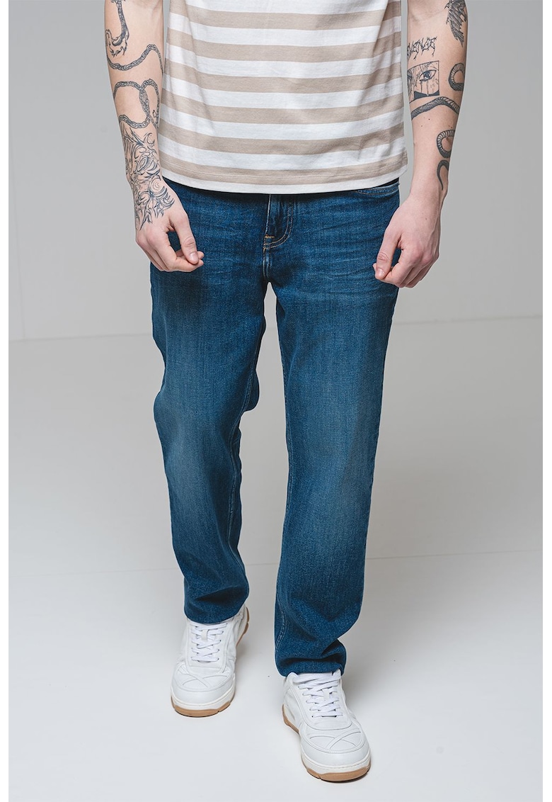 Дънки със свободна кройка - Лавандула Tommy Hilfiger