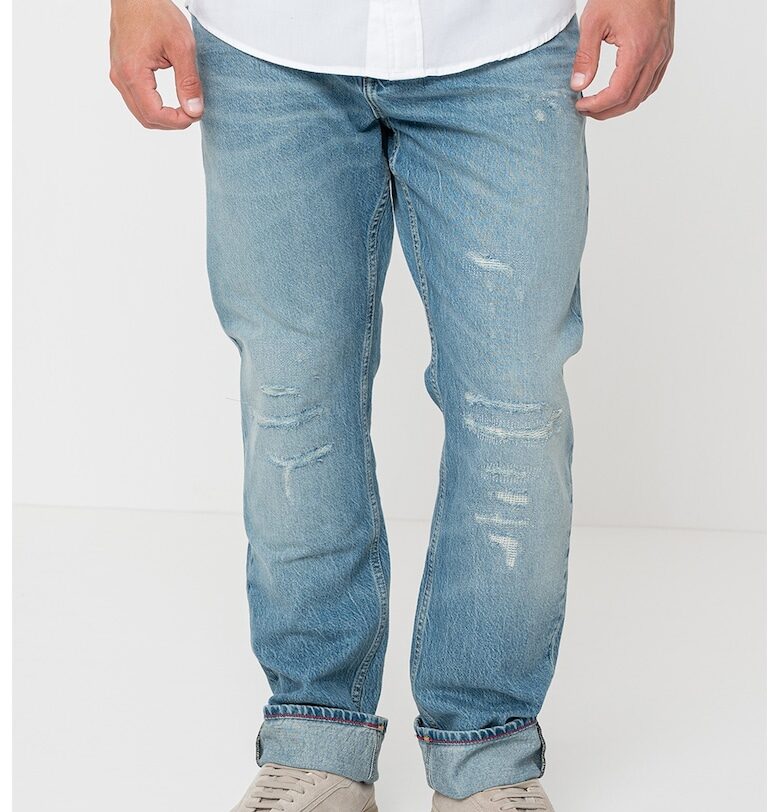 Дънки със свободна кройка - Прашно синьо Tommy Hilfiger