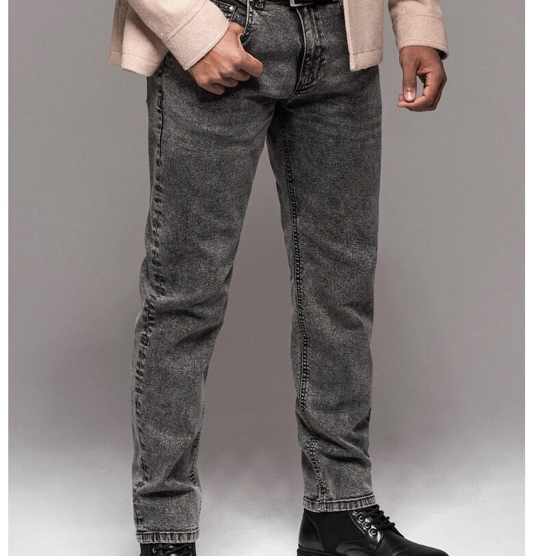 Дънки със средна талия - Tъмносив OMBRE