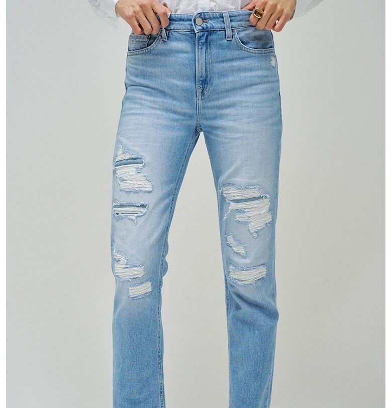 Дънки със средна талия - Лавандула Salsa Jeans