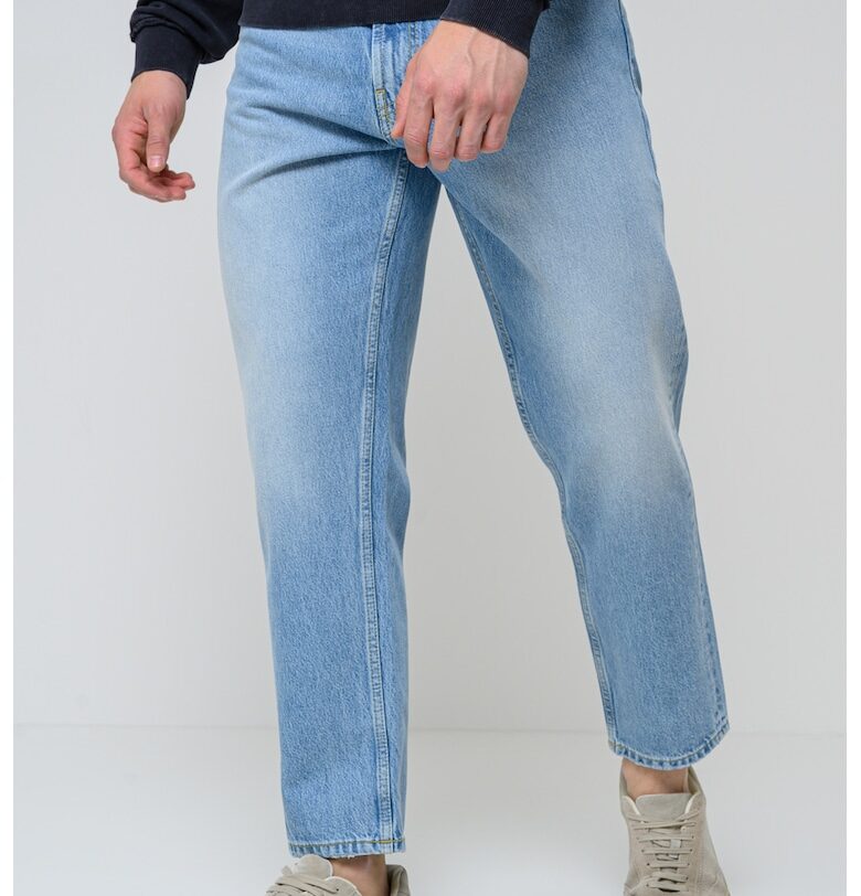 Дънки със средна талия - Светлосин HUGO