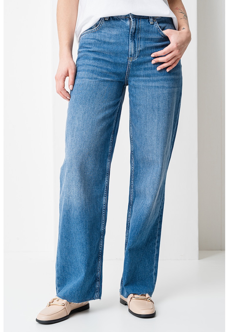 Дънки със средна талия - Светлосин Liu Jo