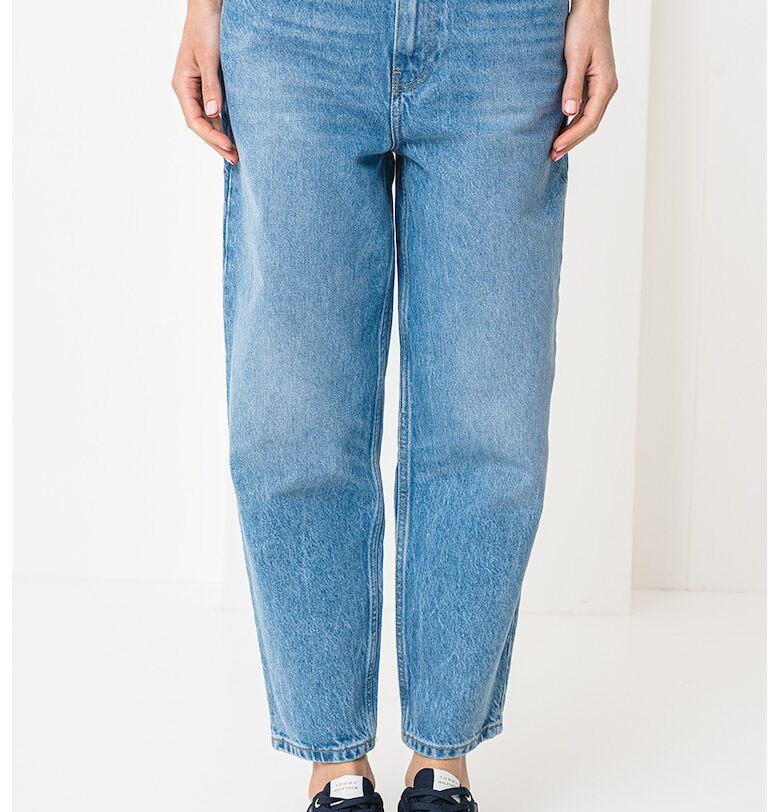 Дънки със средна талия - Светлосин Tommy Hilfiger