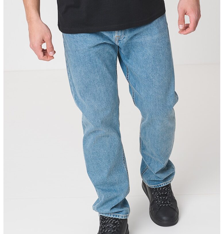 Дънки със средна талия - Светлосин меланж Jack  Jones