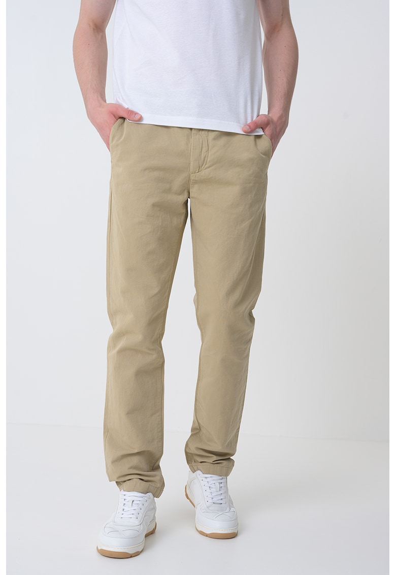 Дънки със стандартна кройка - Сиво-кафяв Tommy Hilfiger