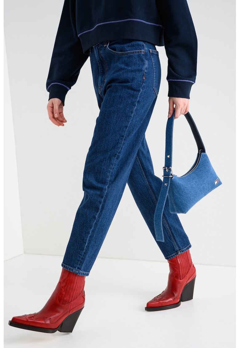 Дънки със стеснен крачол - Тъмносин Tommy Jeans