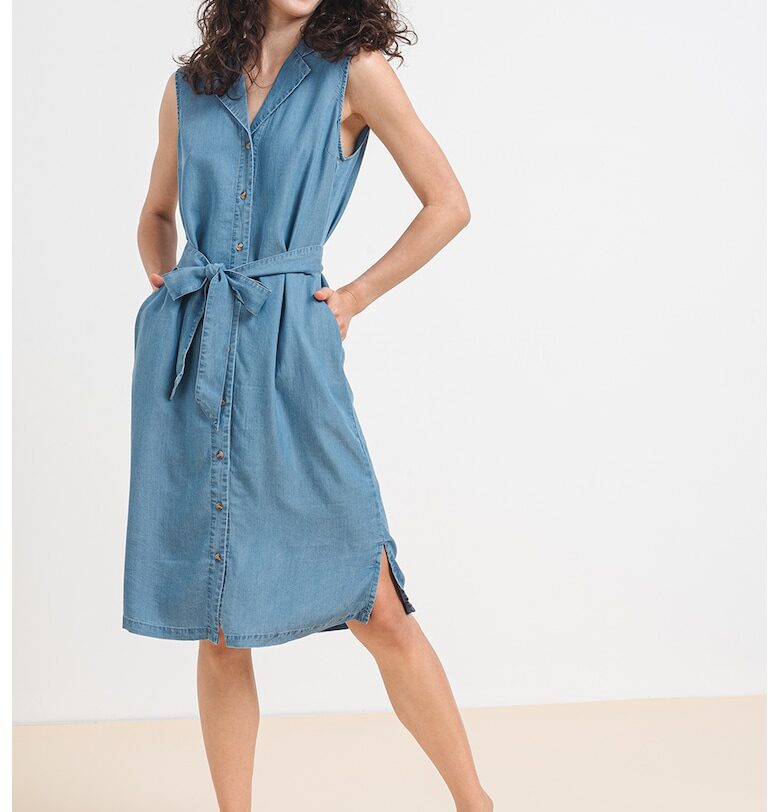 Дънкова рокля Bree - Прашно синьо Vero Moda