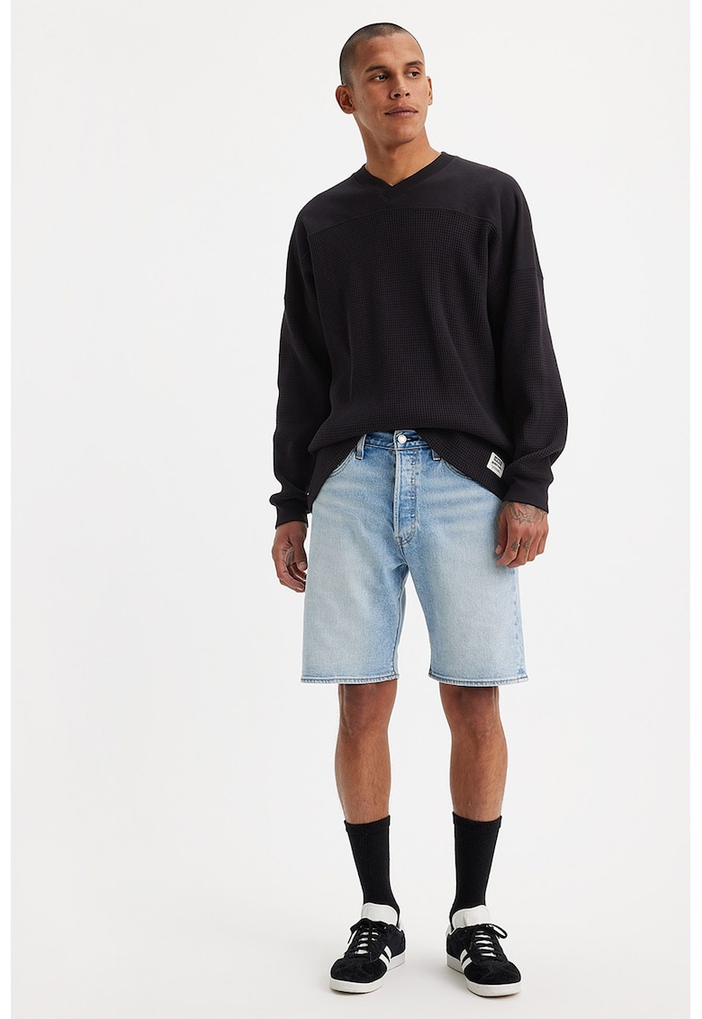 Дънкови бермуди 501® - Тъмночервен/Изгорен портокал/Бледо синьо Levis