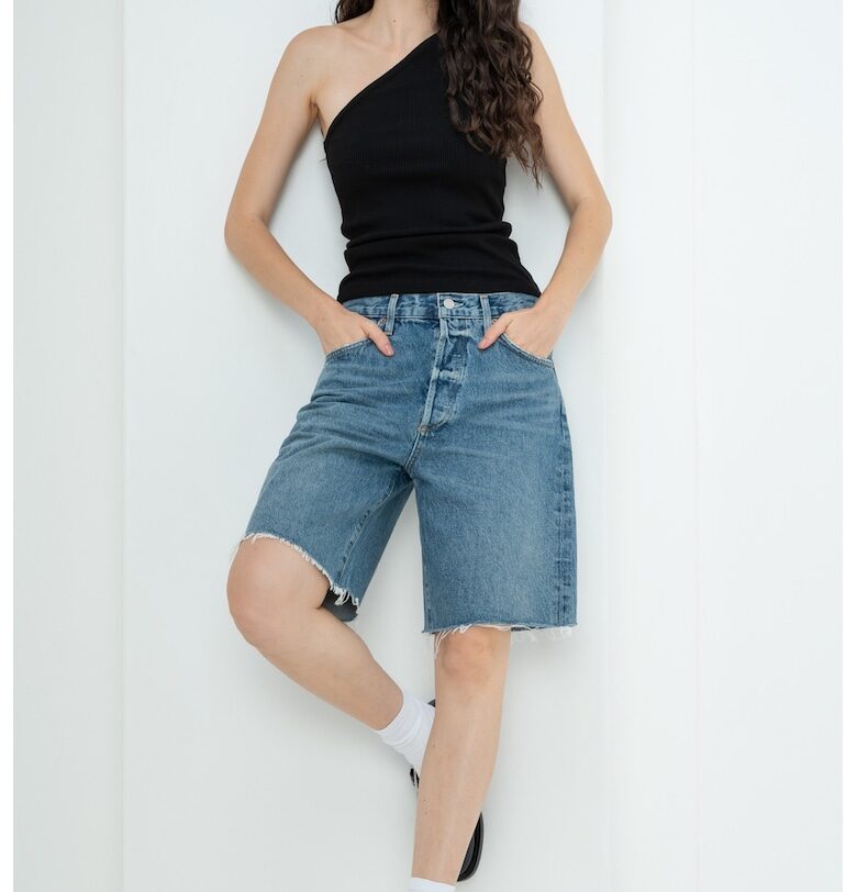 Дънкови бермуди - Светлосин AGOLDE