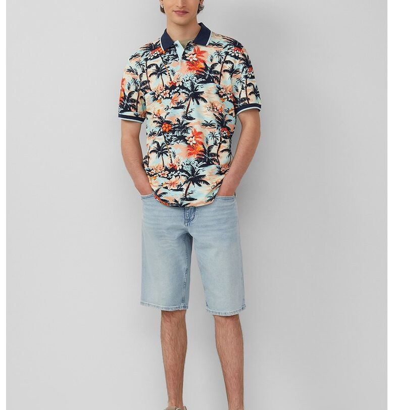 Дънкови бермуди с 5 джоба - Светлосин sOliver