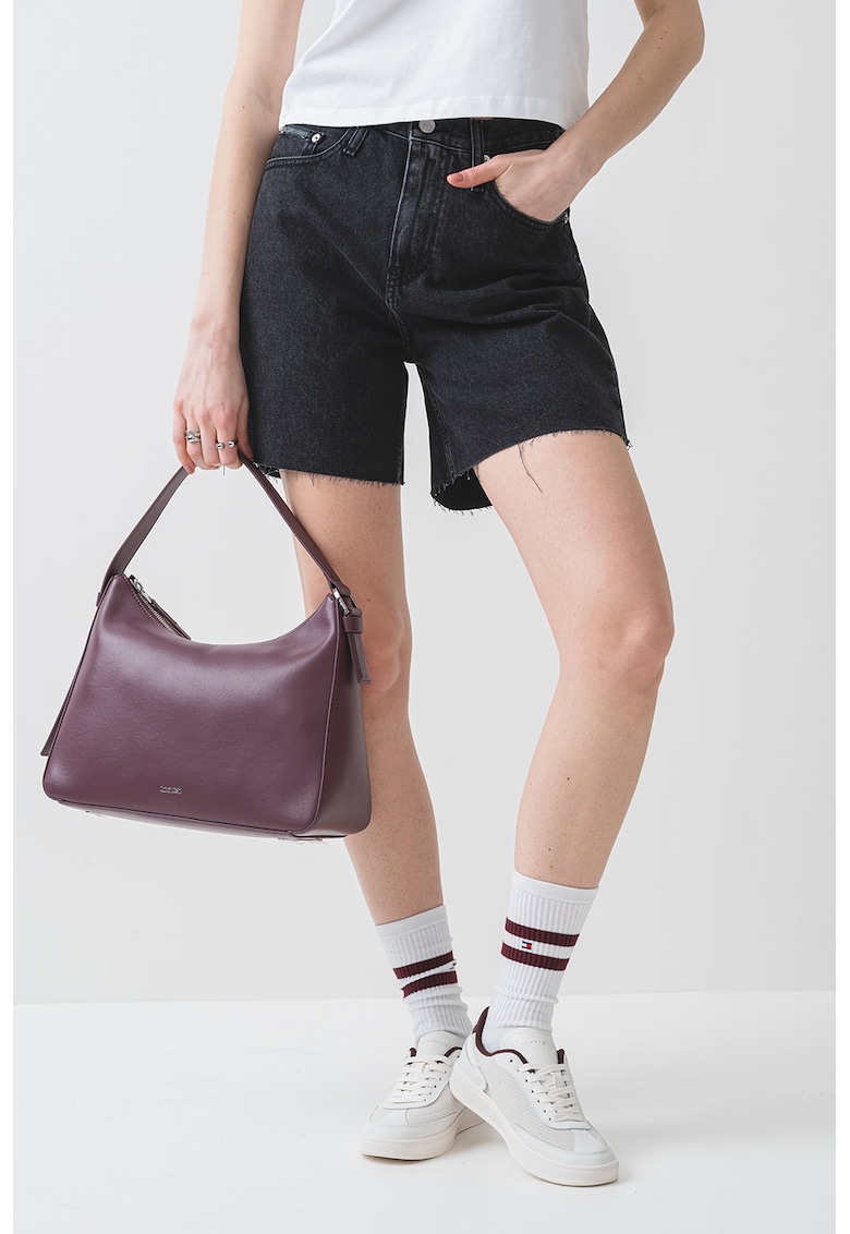 Дънкови бермуди с висока талия CALVIN KLEIN JEANS