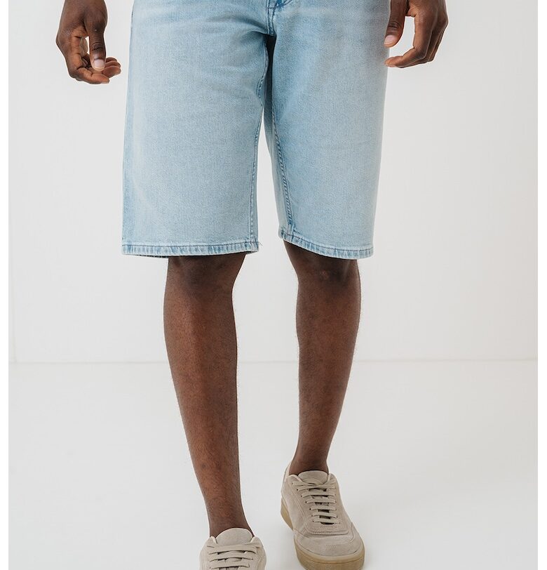 Дънкови бермуди с миди талия - Светлосин sOliver