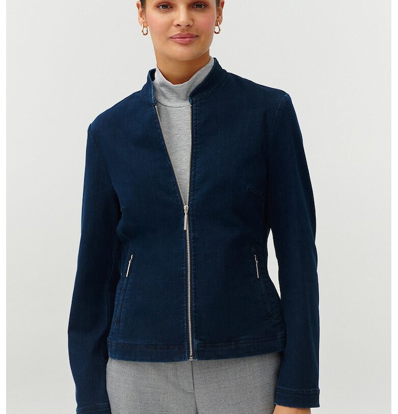 Дънково яке Bami с джобове с цип - Тъмносин Tatuum