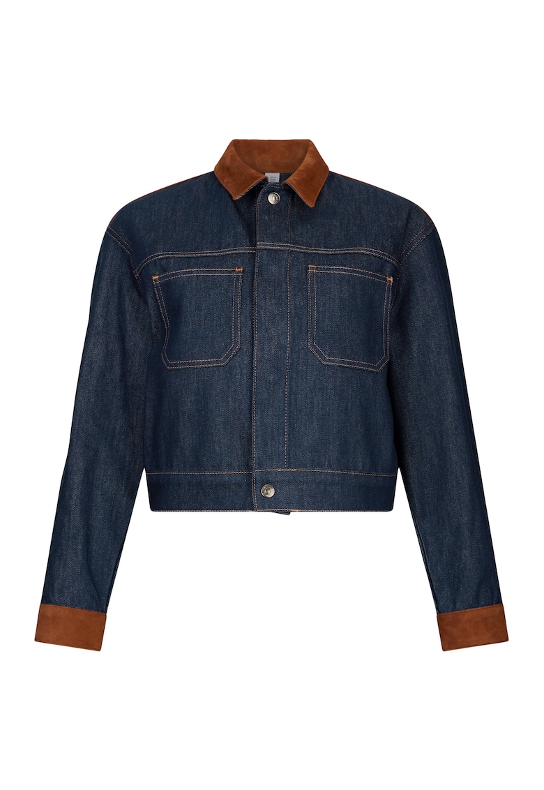 Дънково яке с велур - Тъмносин Liu Jo