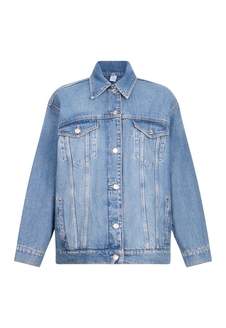 Дънково яке с остра яка - Син Liu Jo