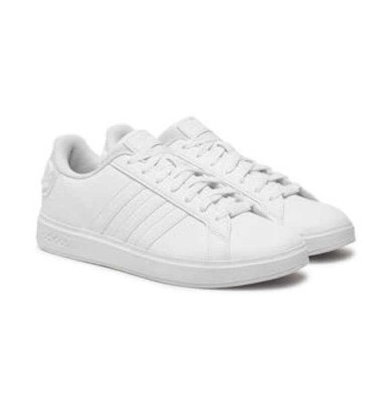 Едноцветни спортни обувки от кожа adidas