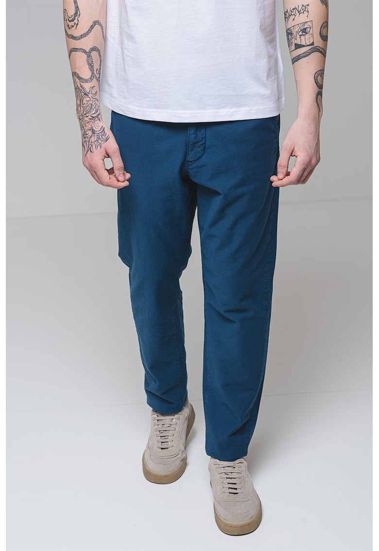 Едноцветно чино - Тъмносин Tommy Hilfiger