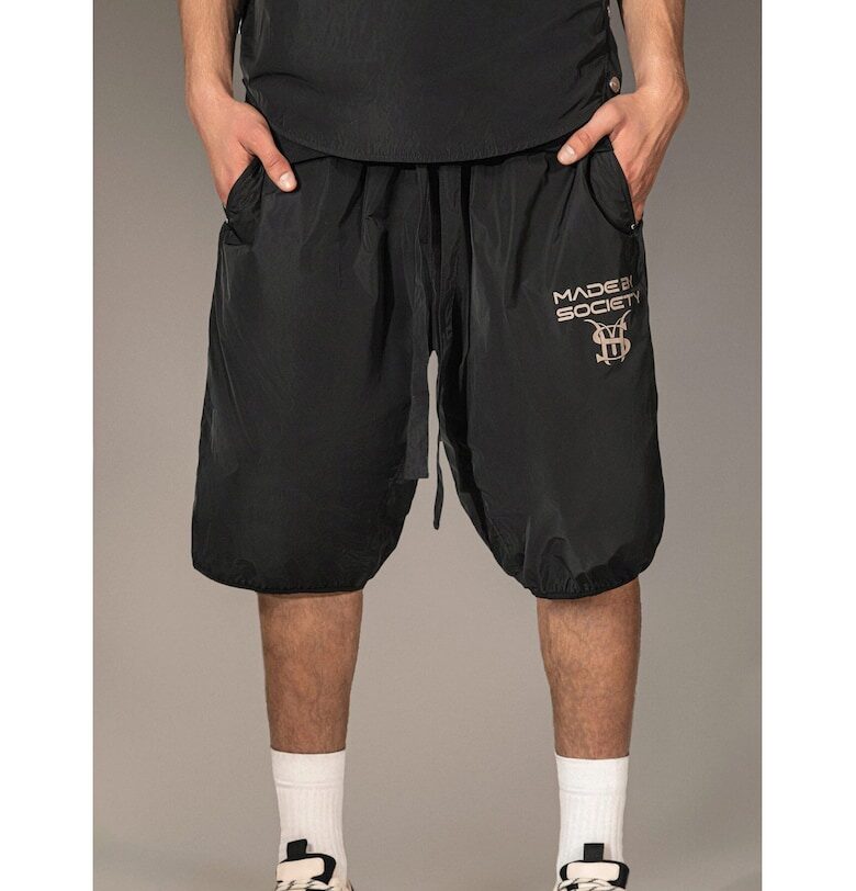 Ежедневни бермуди " - B15619 - Черен Made By Society
