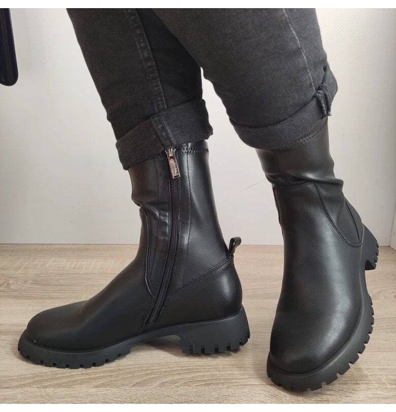 Ежедневни ботуши Ladies  150063B 01-Z Black - Черни - Черен Pass