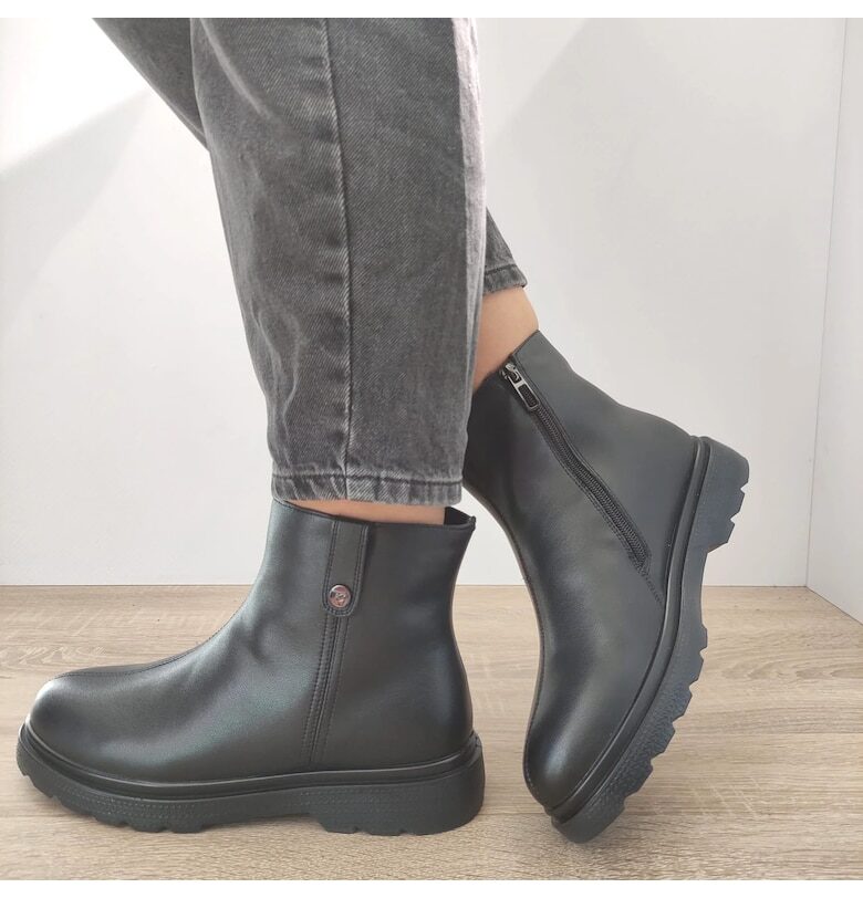 Ежедневни ботуши дамски  C938Q09 черни - Черен FORMAZIONE