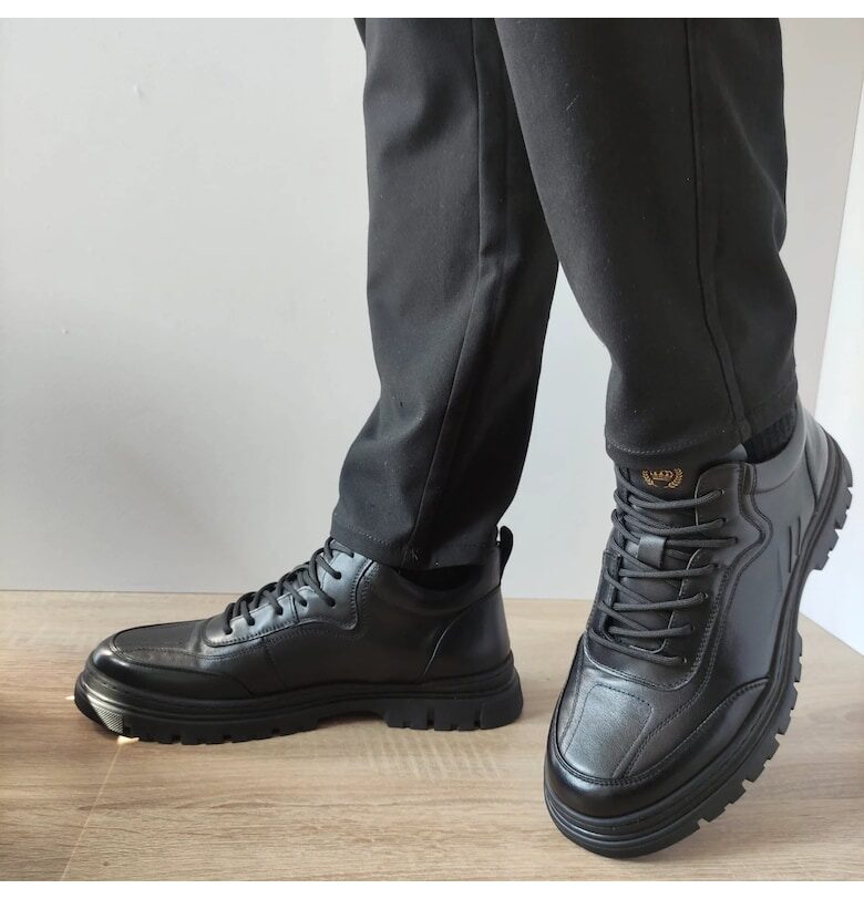 Ежедневни ботуши мъжки  M20273 черно - 40 - черно FRANCO GERARDO