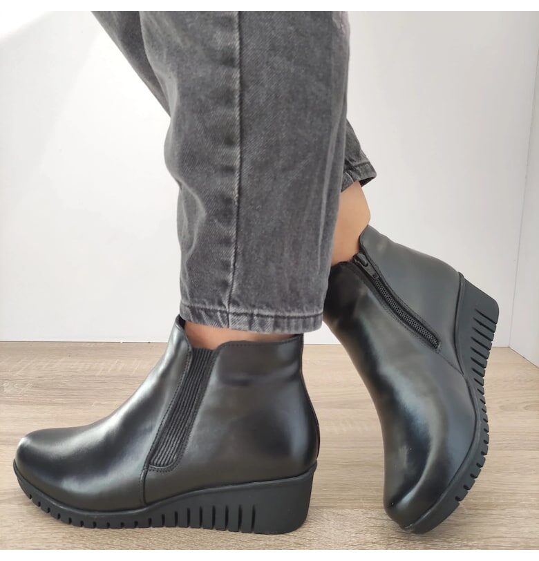 Ежедневни дамски боти  159655 Black - черни - Черен Nicolis