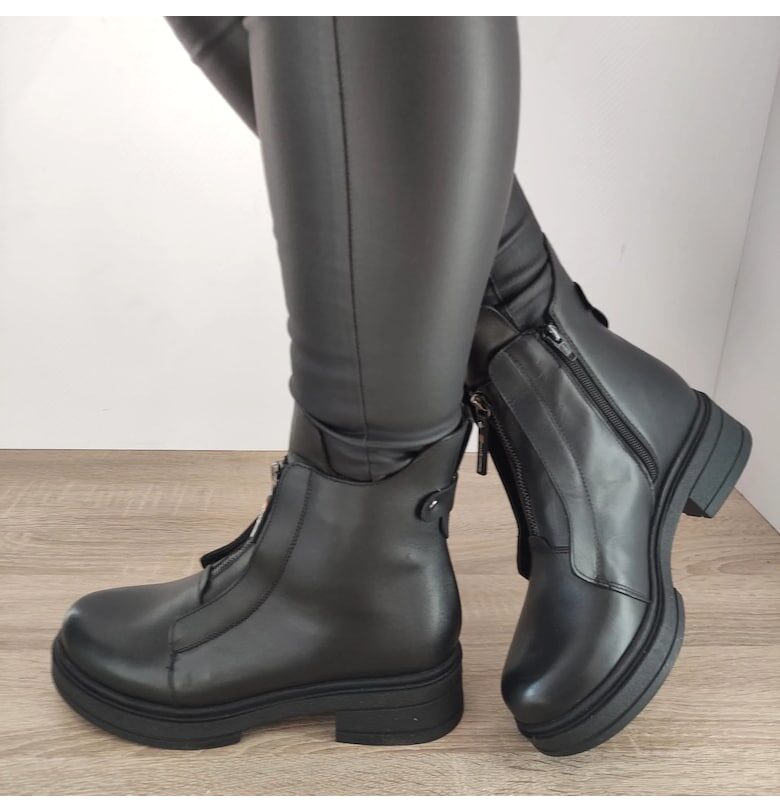 Ежедневни дамски боти  30809 Black - черни - Черен Nicolis