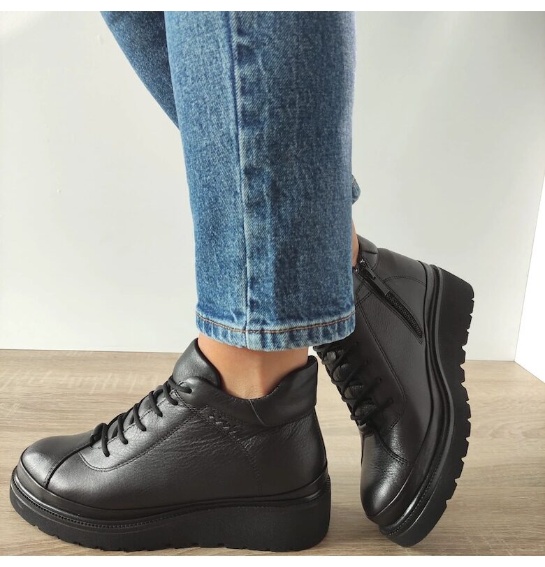 Ежедневни дамски боти  3520 черни - Черен DOGATI