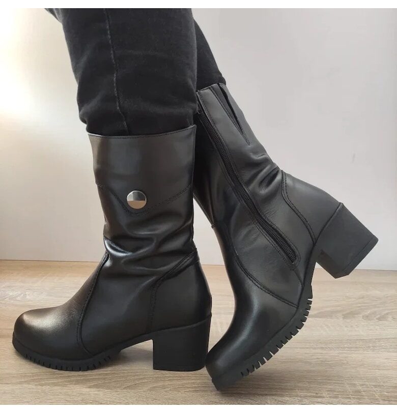 Ежедневни дамски боти  35959 Black - черни - Черен Nicolis