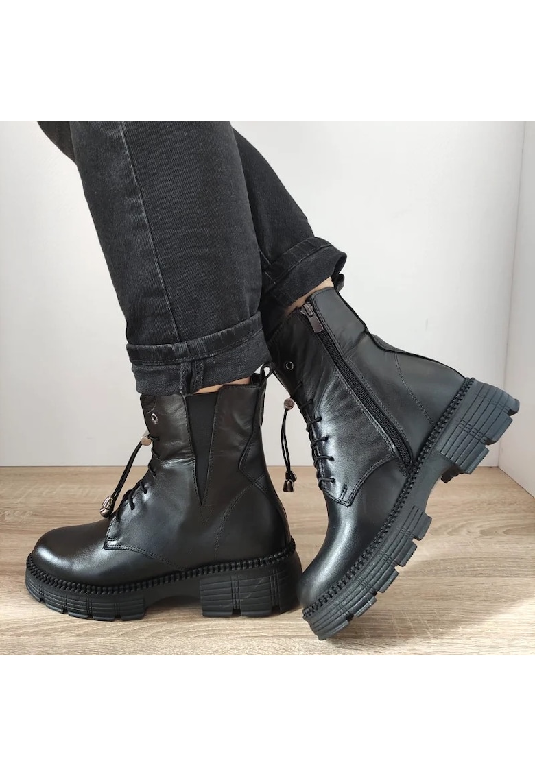 Ежедневни дамски боти 5828 Черни - Черен DOGATI