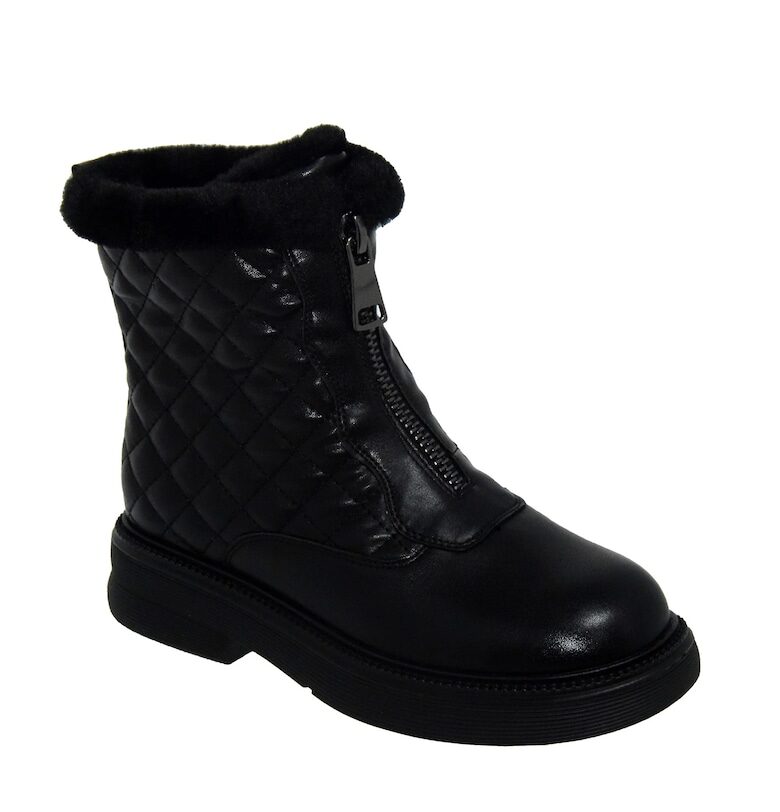 Ежедневни дамски боти  B61895 Black - Черни - Черен FORMAZIONE