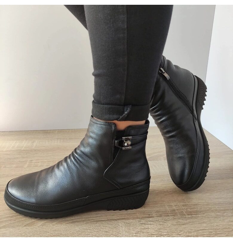 Ежедневни дамски боти  F9199B - Черен FORMAZIONE