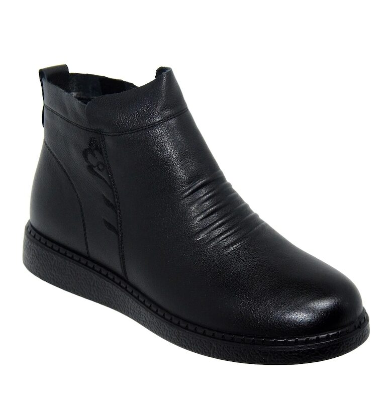 Ежедневни дамски боти  J95570 - Черен FORMAZIONE
