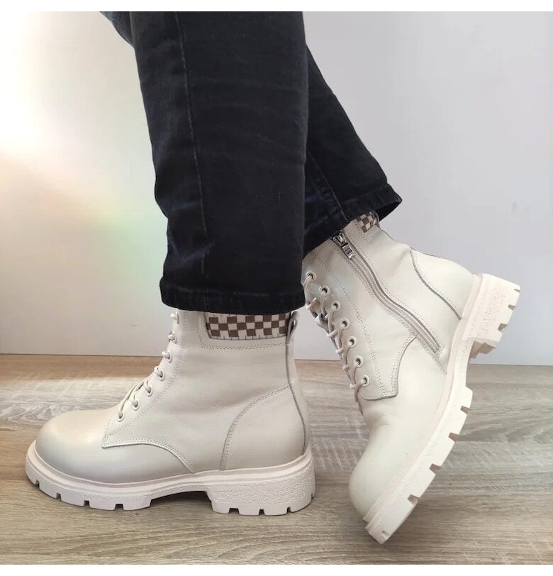 Ежедневни дамски боти  L9137 Cream - Крем - Крем FORMAZIONE